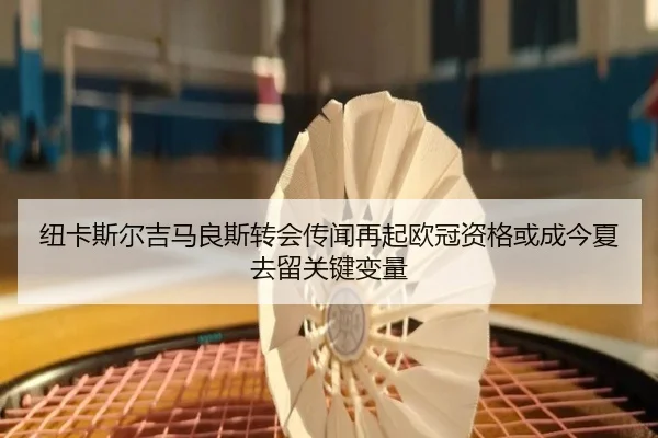 纽卡斯尔吉马良斯转会传闻再起欧冠资格或成今夏去留关键变量